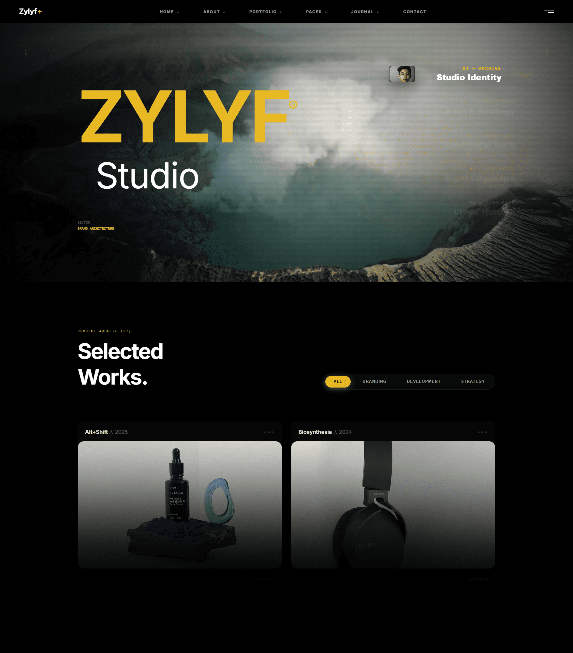 Zylyf Creative Brutalist Agency